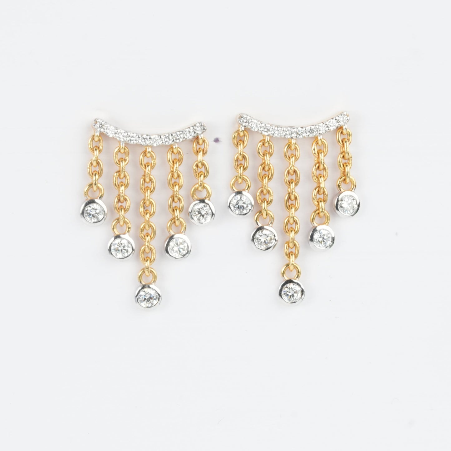 Diamond Cascade Earrings