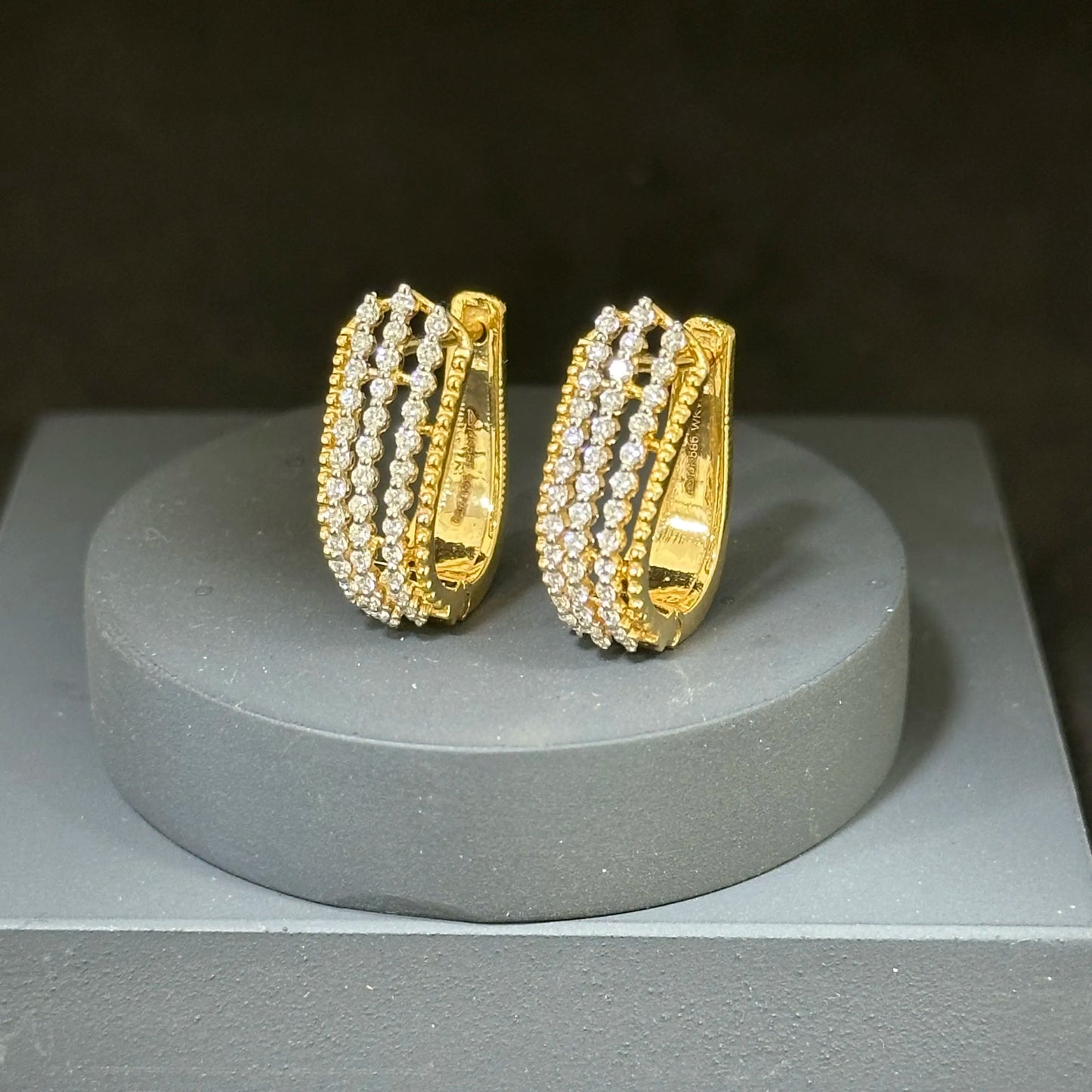 Eternal Glitter Hoops