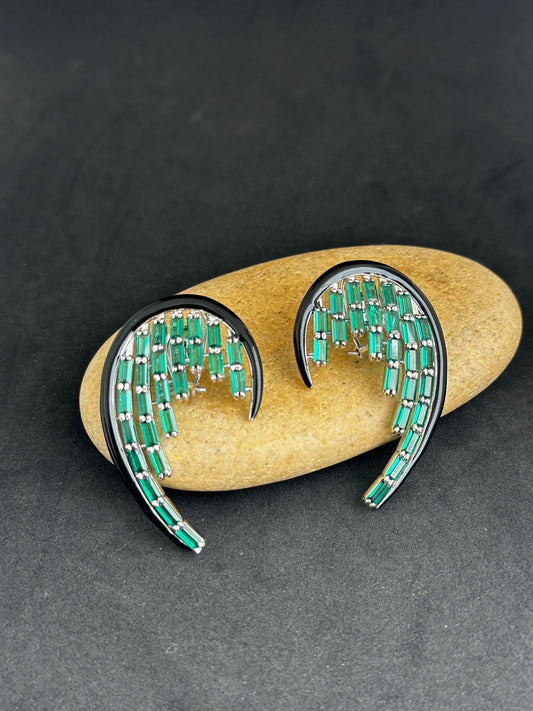 Verdant Noir Earrings