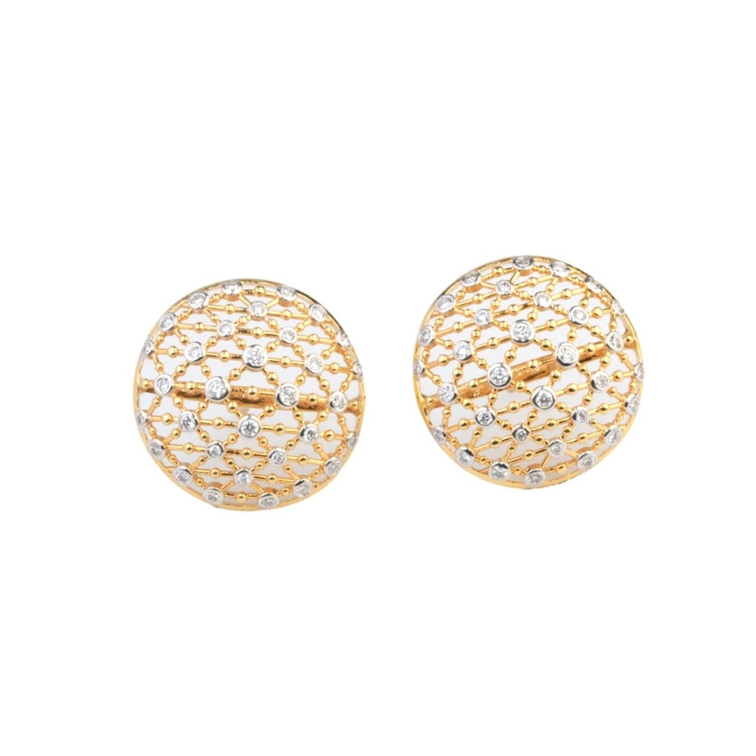 Dotted Diamond Earrings