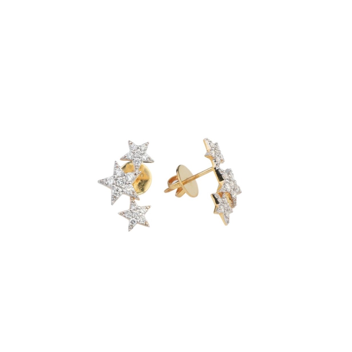 Starburst Diamond Earrings