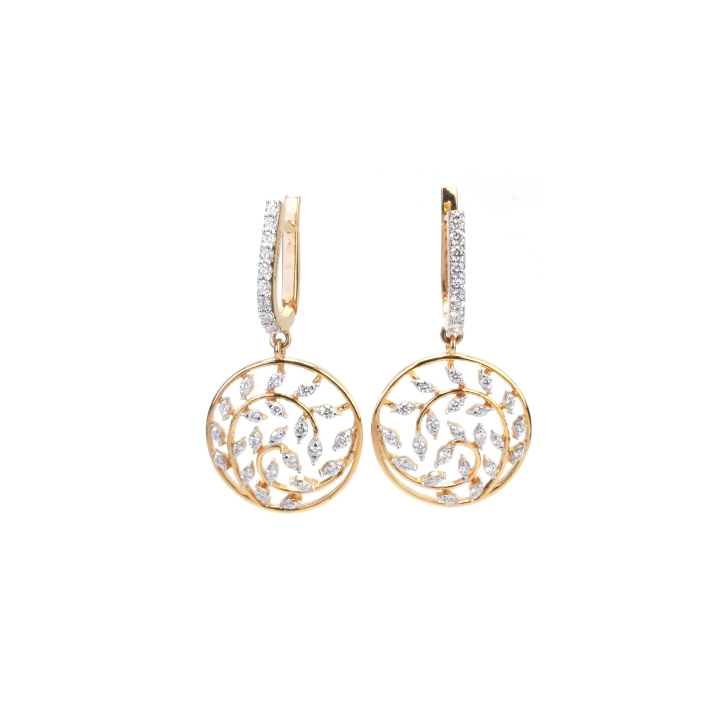 Diamond Daisy Dangles