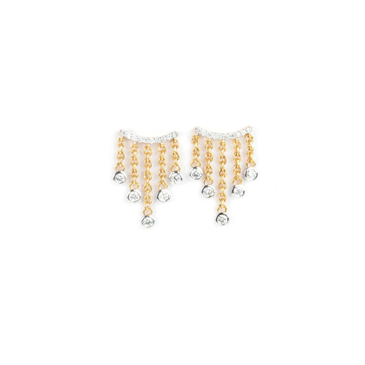 Diamond Cascade Earrings