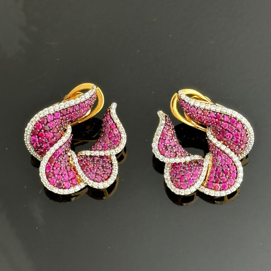 Radiant Pink Earrings