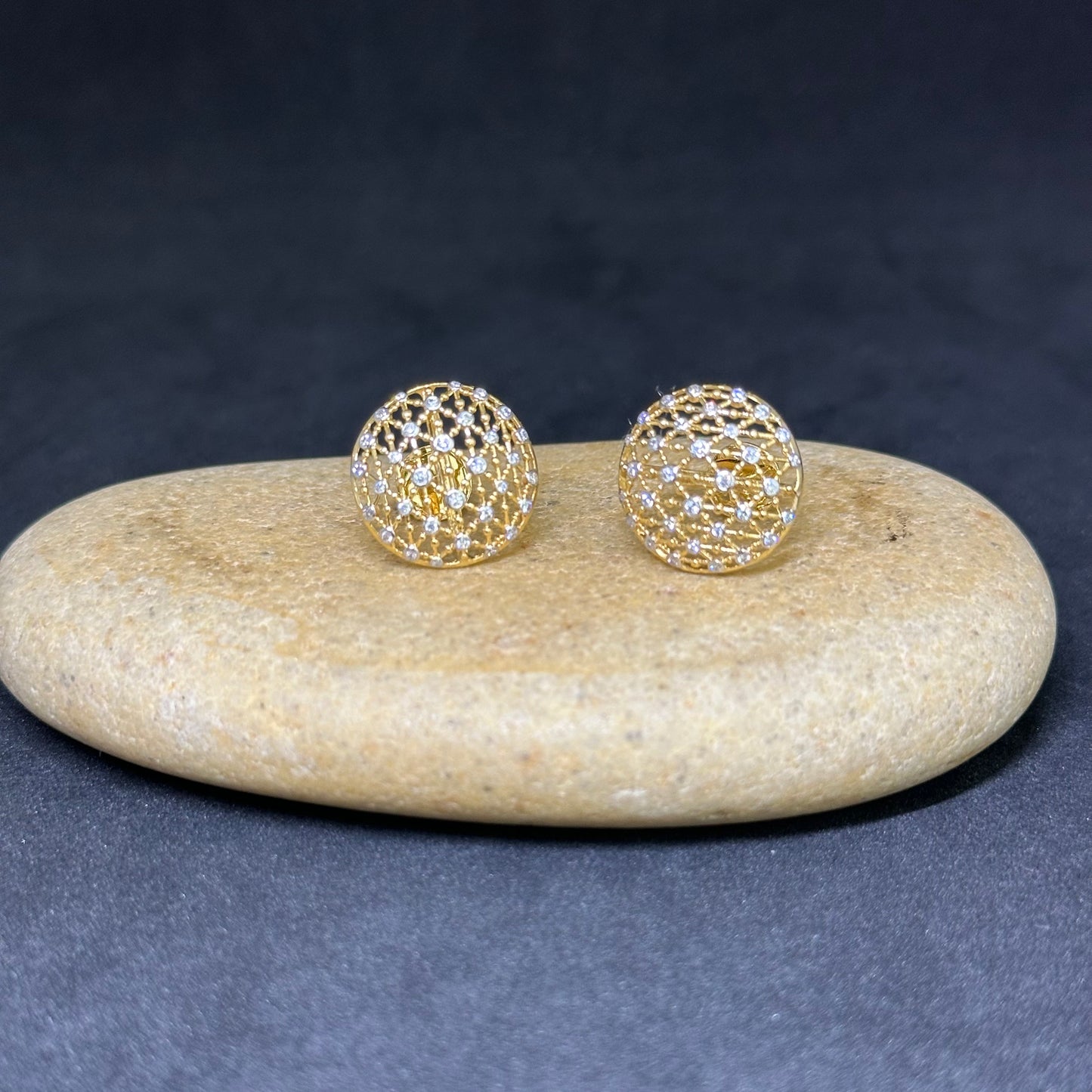 Dotted Diamond Earrings